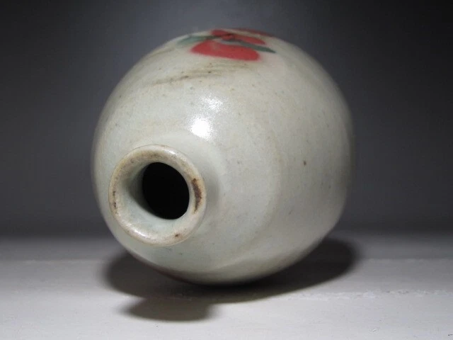  Tatsuzo Shimaoka Tokkuri Mashiko Pottery Sake Bottle 3.54in x 4.72in Japan  - Image 4 of 4