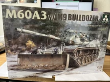 1/35 Takom #2137 M60A3 W/M9 Bulldozer Blade US Army MBT