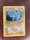 Machamp Base Set Holo Pokemon Card  WOTC