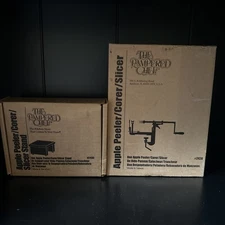 The Pampered Chef Apple Peeler Corer Slicer 2430 & Stand 2435 NIB Kitchen