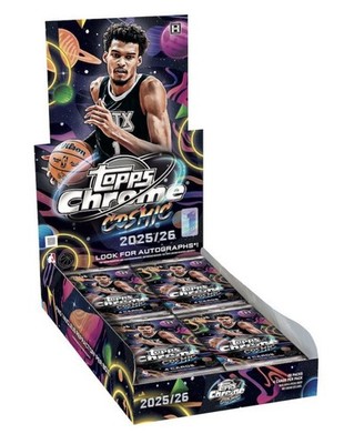 2025-26 Topps Chrome Cosmic Basketball Hobby Box FDI **Confirmed Order*