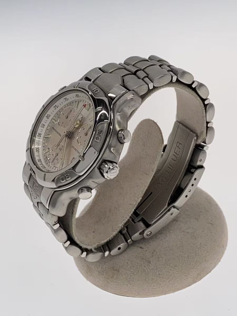 TAGHeuer Quartz Watch Analog Stainless SLV GRY CL1110 image 2