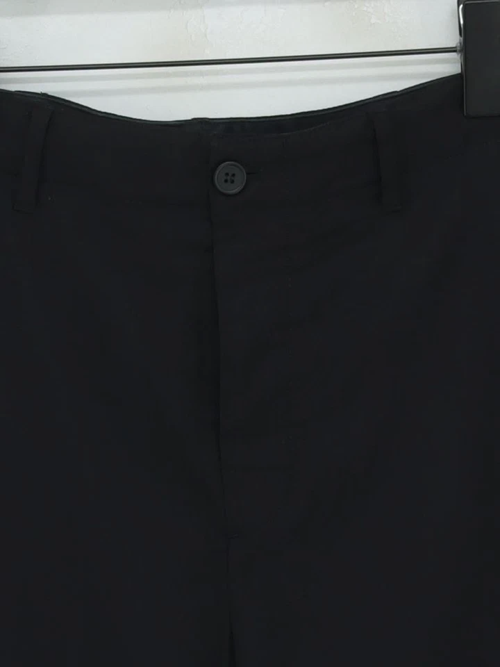 COS Women's Suit Trousers UK 18 Black 100% Wool Straight Dress Pants - Image 3 of 4