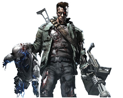 Terminator Arnold Sticker XV