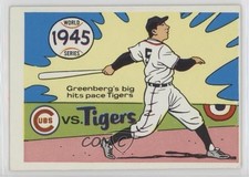 1970 Fleer Laughlin World Series Hank Greenberg 1945 World Series #42 HOF 0ue5