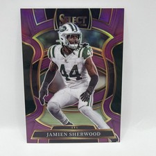 2025 Panini Select #77 Jamien Sherwood Card Purple /75