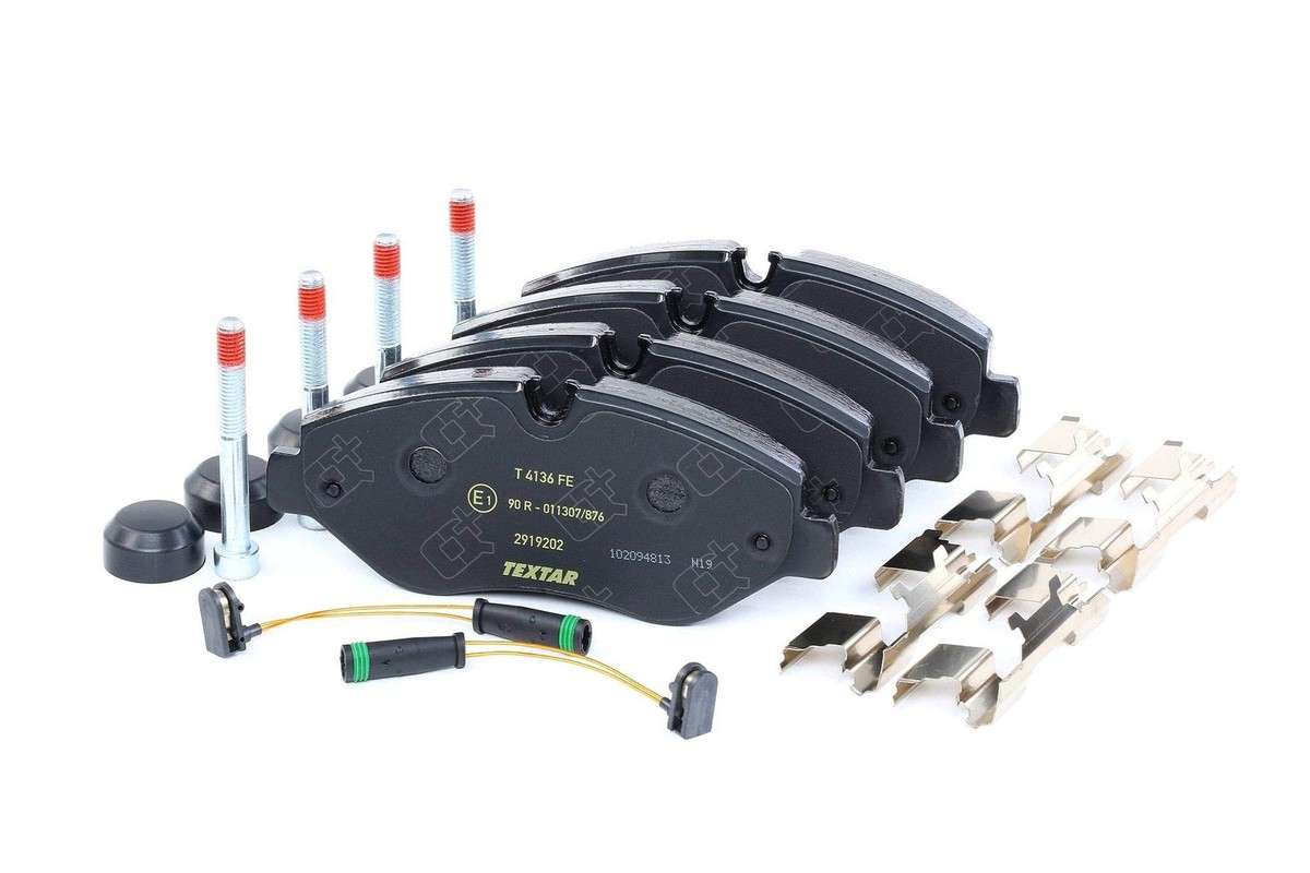 Textar 2919202 - Front Axle - Disc Brake Pad Set, 1 unit - 1