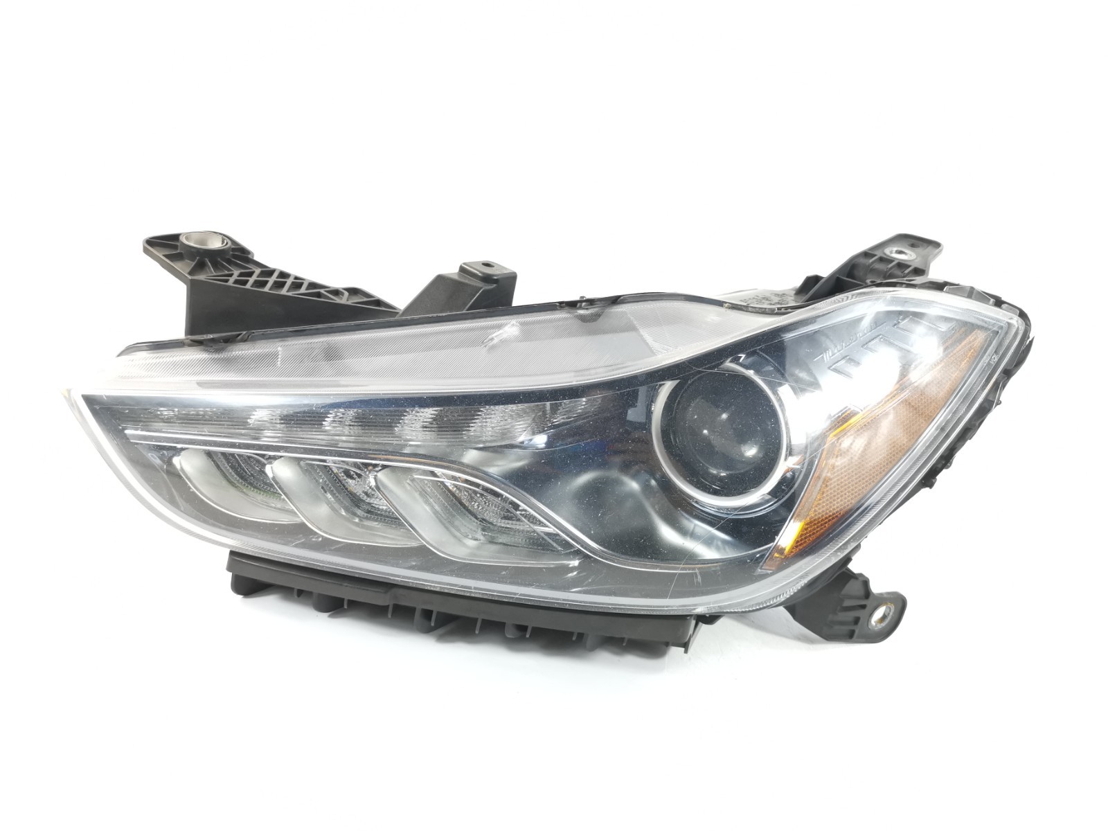 Maserati Ghibli 2014 FRONT+LEFT Headlight P/N 670005476