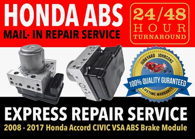 #ad 🛠️ Repair Service: Honda Accord ABS Module 2008–2017 – Fix Common Failure Codes $174.99