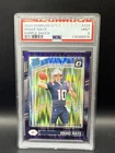 2024 Panini Donruss Optic - Rated Rookie Drake Maye #229 Purple Shock Prizm (RC)