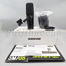 Shure SM7dB Dynamic Microphone Built In Preamp Streaming Podcast Recording NEW
