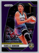 Isabelle Harrison 2024 Panini Prizm WNBA Purple Prizm /149 #6 Chicago Sky