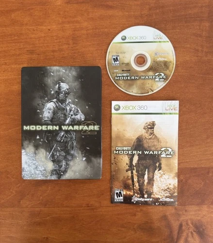 Call of Duty: Modern Warfare 2 Hardened Edition (Xbox 360) VGC CIB Steelbook