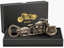 Unique Motorcycle Beer Gifts for Men Vintage Motorcycle Bronze with Gift Box