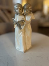 Mint Condition NAO by Lladro 8" Angels Choir Figurine Angels Singing