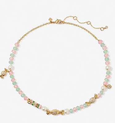 Kate Spade Treat Yourself Candy Charm Necklace