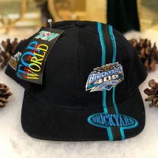 Vintage 90s NASCAR 1997 Brickyard 400 Racing Snapback Hat Cap NWT New