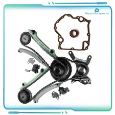 Timing Chain Kit For 02-11 Dodge Ram Dakota Jeep 4.7 SOHC w/ Timing Cover Gasket