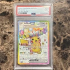 Pokémon Pikachu ex Ultra Rare Holo PSA 9 Sv08: Surging Sparks 219/191 2024