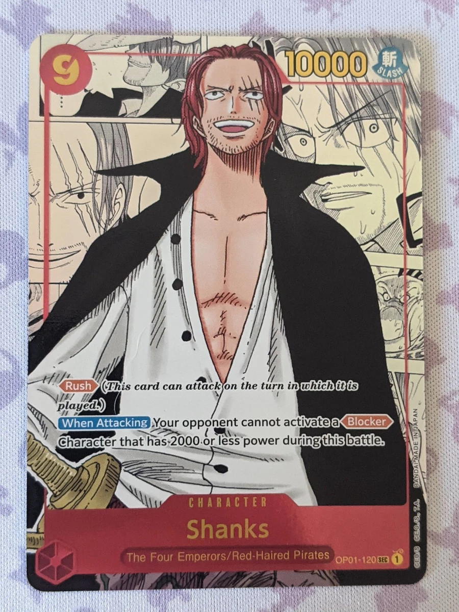 Shanks OP01-120 Romance Dawn for sale | eBay