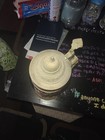 German Ceramic Beer Stein Hinged Pewter Lid Hand Painted One With MUSIC BOX!!  — photo 9