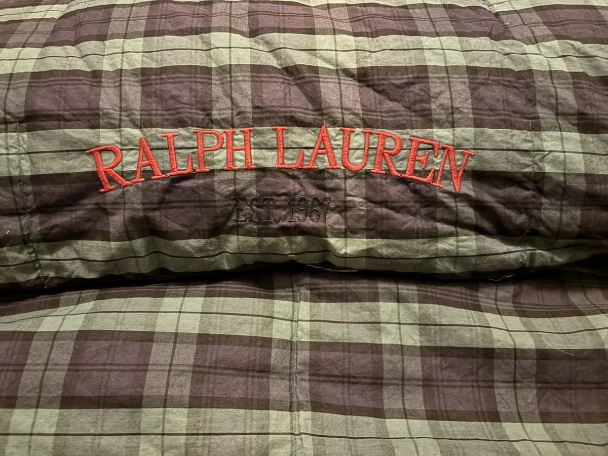 Ralph Lauren Blue Plaid Comforters & Sets for sale | eBay