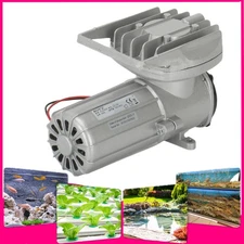 12V 60W Air Pump for Fish Tank Hydroponic Rechargeable Pond Aerator 1900Gph