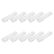  10 Pcs Travel Toothbrush Box Container for Make up Organizers and Storage