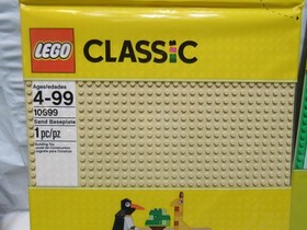 4 LEGO 10699 & 10700 Classic - Sand & Green Baseplates - 32 x 32  (G23J)