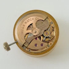 Omega Cal 670 Watch Movement Parts Balance Fork Spring Bridge Barrel Wheels
