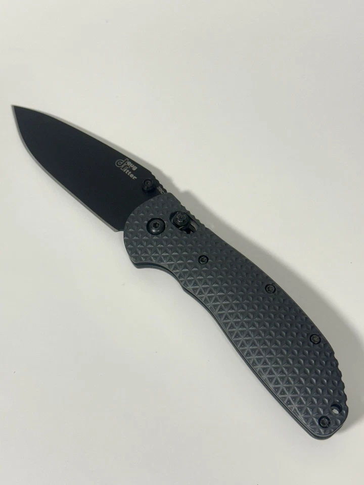 Hogue Doug Ritter RSK MK1-G2 3,44” Negro 20CV Gris Aluminio Original Escalas CABRA Foto 2 de 4