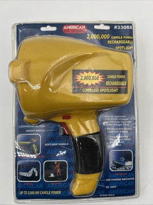 American Tool Exchange 2,000,000 Candle Power Rechargeable  Cordless Spotlight