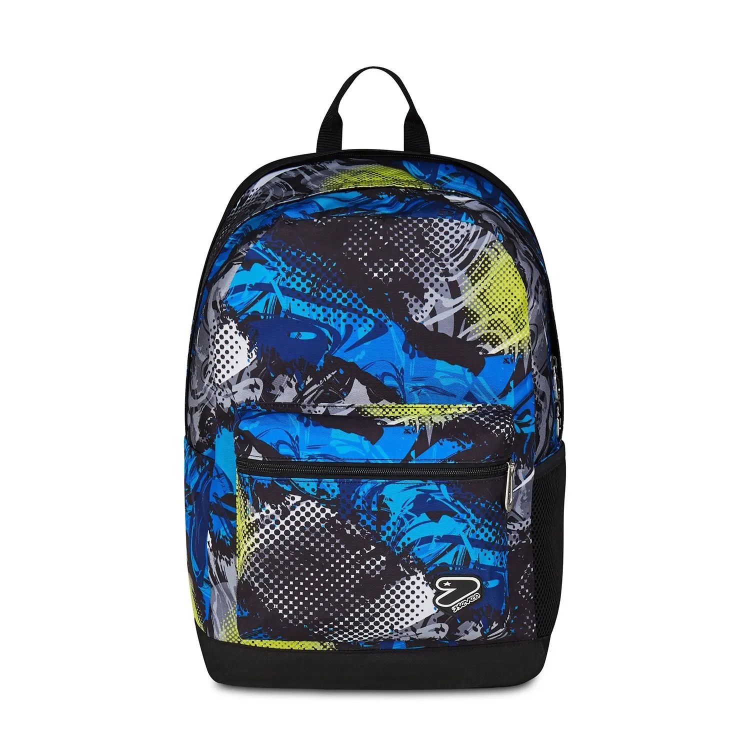 ZAINO REVERSIBLE BACKPACK GRS EARPHONES WIRELESS JAPAN MOOD BLUE DEEP SCUOLA