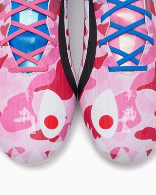 A BATHING APE × adidas F50 Elite FG Clear Pink / Cloud White