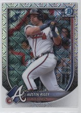 2025 Bowman Mega Box Chrome Mojo Refractor Austin Riley #25 1n9c