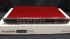 Focusrite Scarlett OctoPre 8-Ch Mic Preamp ADAT Used w/ Warranty Ship From Japan