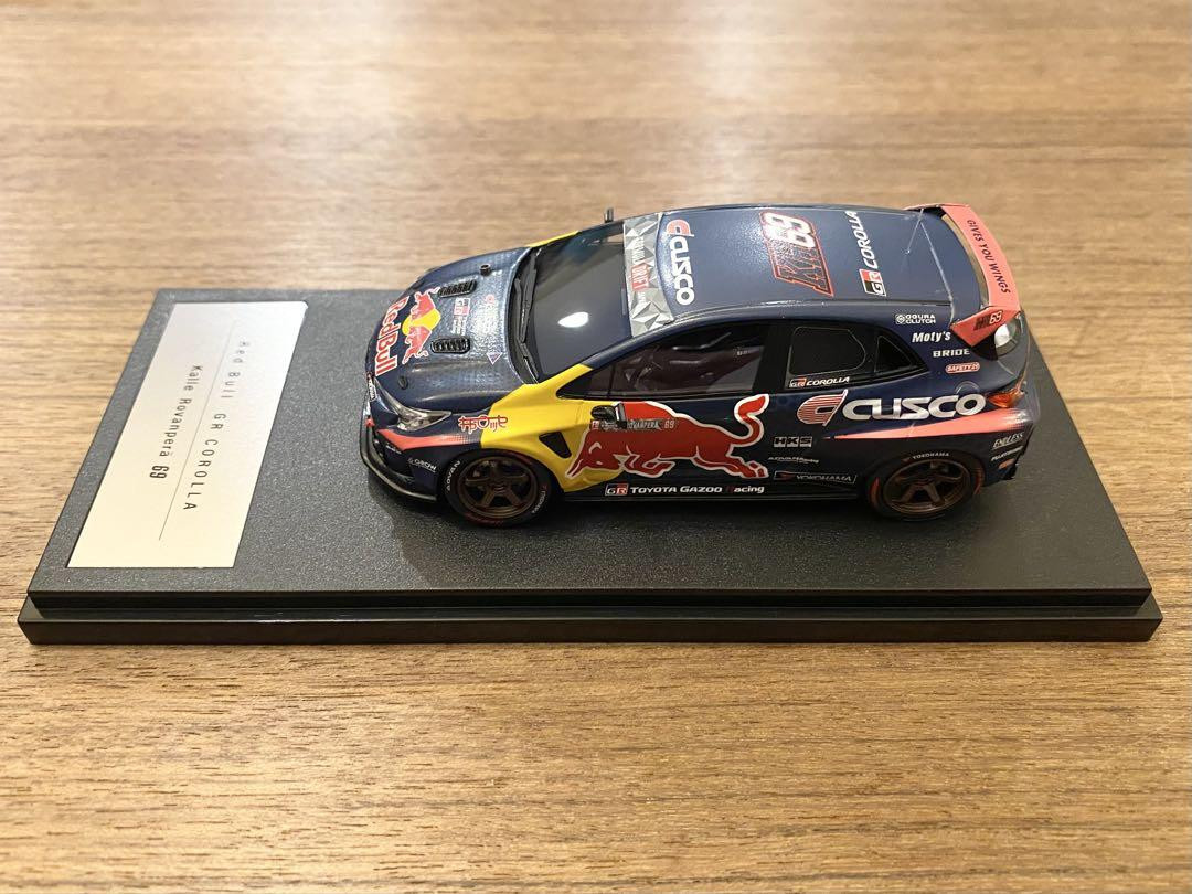 Red Bull GR COROLLA 2024 モデルカー 1/43scale New 1/43 Toyota GR Genuine Red Bull Corolla Tokyo Auto Salon