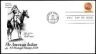 INDIAN HEAD PENNY 1978  APPEAL TO THE GREAT SPIRIT ARTCRAFT CACHET FDC UNADDR