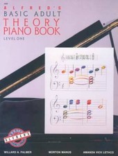 Alfred's Basic Adult Theory Piano Book: Level One 2462 - Paperback - GOOD