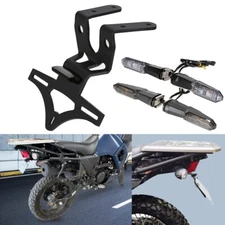 LED Fender Eliminator Tail Tidy Turn Signal KIT For 2022-2025 KAWASAKI KLR650