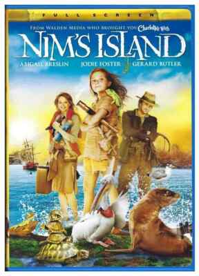 Nim's Island (DVD, 2008, Full Screen) Jodie Foster, Gerard Butler
