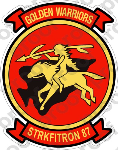 STICKER USN VFA 87 GOLDEN WARRIORS | eBay