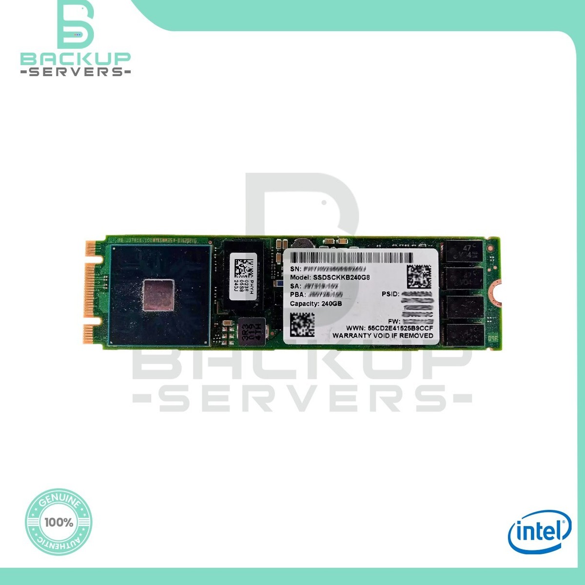 SSDSCKKB240G8 Intel D3-S4510 240GB 6Gbps TLC SATA M.2 2280 Solid