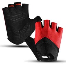Cycling Gloves Anti-Slip Shock Absorbing Road Mountain Bike Half Finger Guantes
