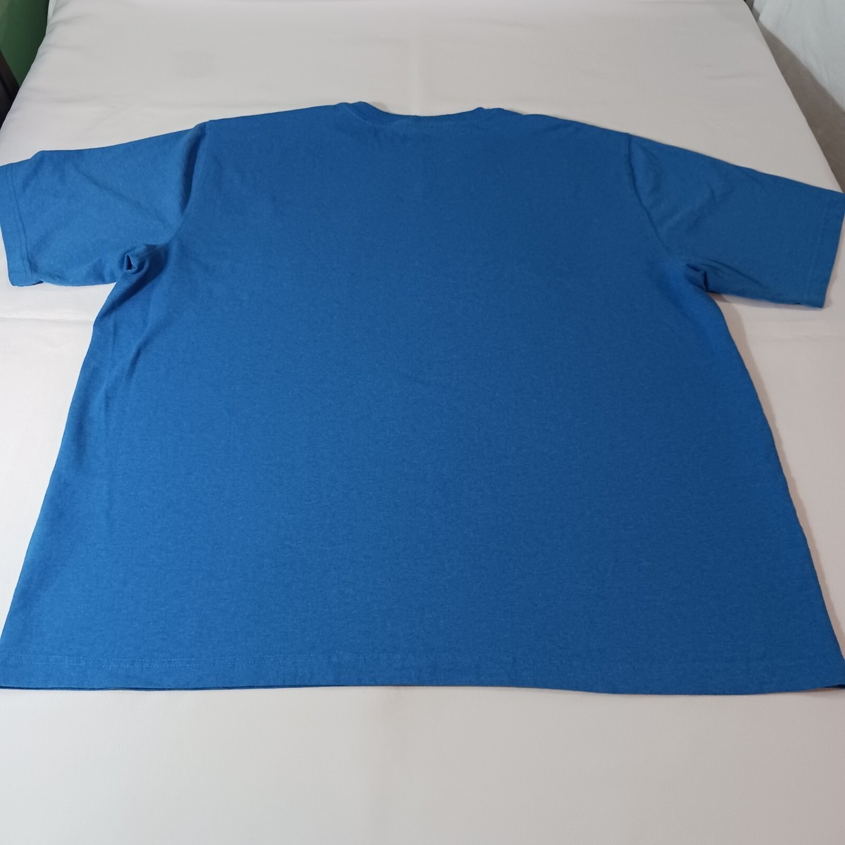 Carhartt K87 H72 Loose Fit Men's Blue Cotton Blend Short Sleeve T