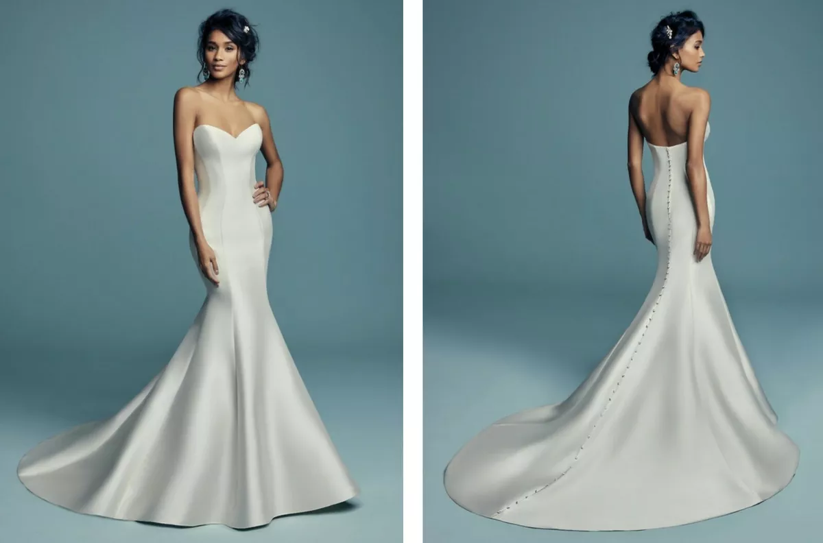 Ebay maggie top sottero wedding dress
