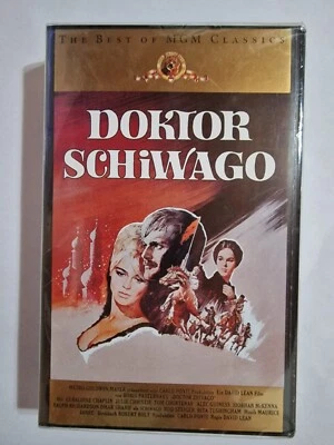 DOKTOR SCHIWAGO VHS  VIDEOCASSETTE  / FILM NEU / OVP - Bild 1 von 3
