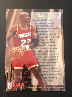 1995-96 Ultra All-NBA Clyde Drexler #11 | eBay