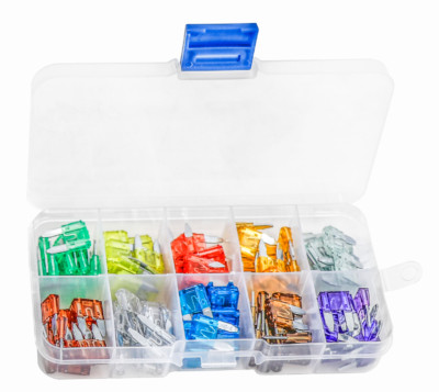 120pcs MINI Blade Fuse Assortment Auto Car Motorcycle SUV FUSES Kit APM ATM