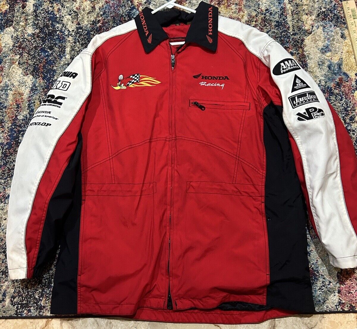 Honda Racing Jacket Red XL Rider Collection Official Product Honda Racing Jacket Red XL Rider Collection Official Product